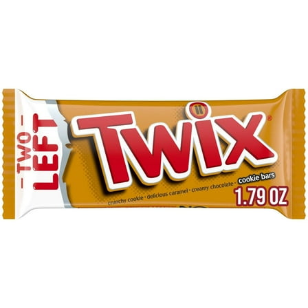 Twix Caramel Full Size Caramel Cookie Chocolate Candy Bar - 1.79oz