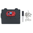 thumbnail image 2 of Boîte Réceptrice pour Voiture RC Crawler, Boîte Réceptrice en Alliage d'Aluminium Scellée Robuste et Durable pour Mise à Niveau Rouge, Bleu, Noir, 2 of 7