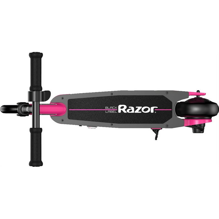 ローラ Razor Black Label E90 90W Kick Electric Scooter - Black/Pink