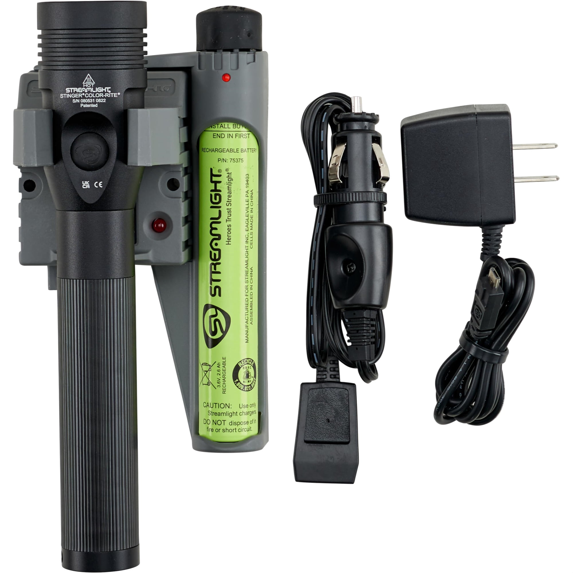 Stinger Color-Rite - 120V/12V DC - PiggyBack