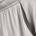 thumbnail image 4 of Dolkfu Men Shorts Drawstring Sleepwear Lounge Soft Lightweight Solid Color Pajama Shorts Men Fashion Shorts,L, 4 of 5