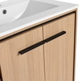 thumbnail image 3 of 24 Inch Bathroom Vanity Base | Double - Door Storage Cabinet | Bathroom Essentials, 3 of 4