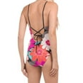 thumbnail image 3 of La Blanca MULTI In Full Bloom Plunge Mio One Piece Swimsuit, US 14, 3 of 4