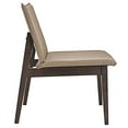 thumbnail image 3 of Modway Evade Accent Chair in Walnut and Latte, 3 of 3