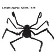thumbnail image 5 of 4.1ft Halloween Light Up Spider Scary Plush Spider Props for Outdoor Indoor Halloween Party, 5 of 14