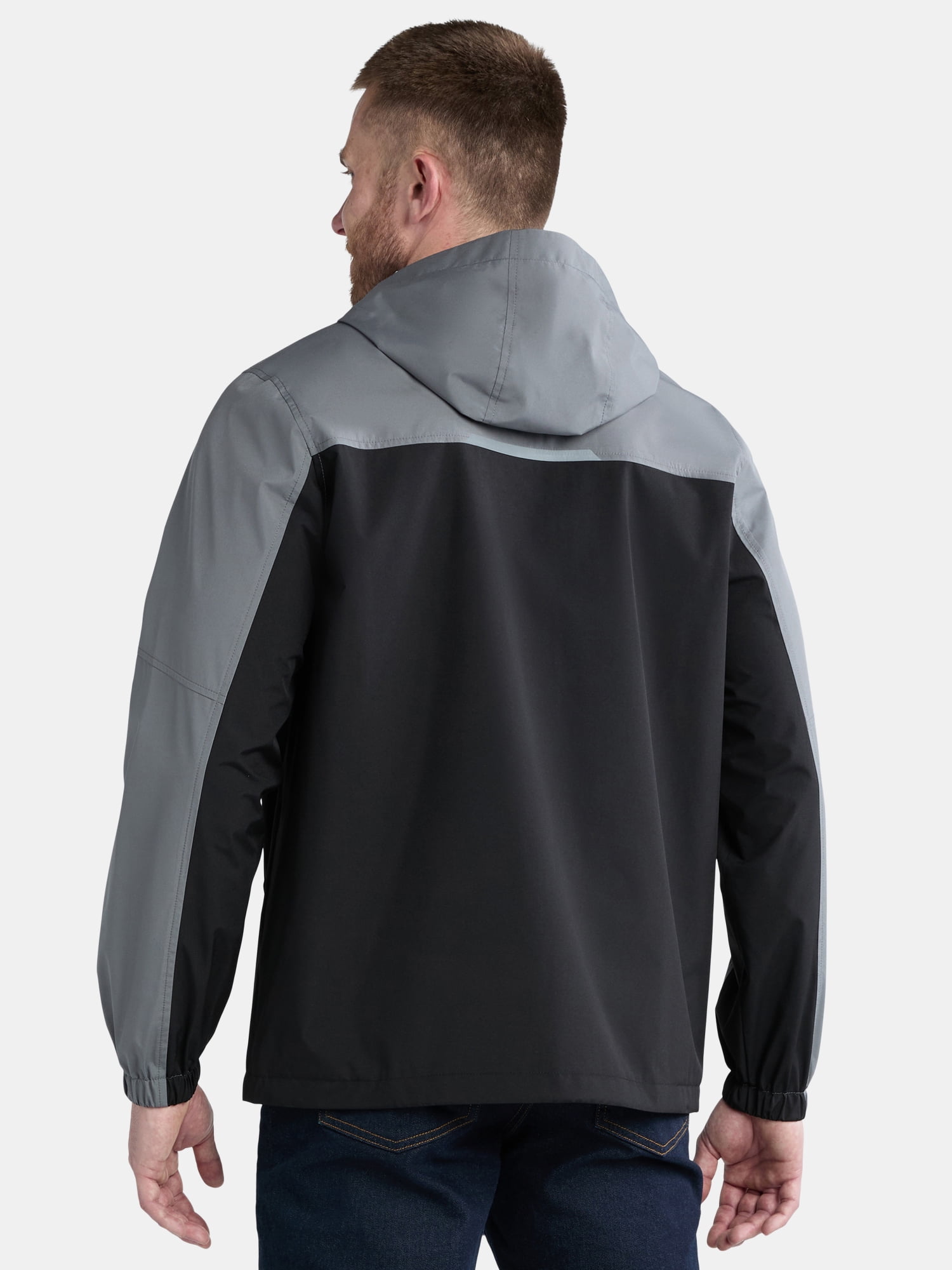 Bass Creek Outfitters Men's Membrane WR Bonded Jacket with Reflective Printing, Sizes M-2XL