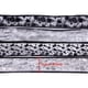 thumbnail image 5 of 4 Rolls 2 Inch Wide Sheer Wired Organza Ribbon Shimmer Ribbons Black Edge for Gift Wrapping Bouquet Wedding Bows, 5 of 5