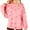 Pink, variant on Women's Valentines Sweatshirt Long Sleeve Heart Oversized Shirts Crewneck Cute Ribbed Pullover Sweater Tops, 2XL Pink