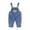 Blue, variant on Coerni Casual Pants Toddler Baby Boys Girls Denim Suspender Pants Love Embroidered Jean Overalls with Pockets Outdoor Casual Trousers