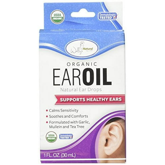 Wally's Natural Products Organic Ear Oil, 1 Fl. Oz