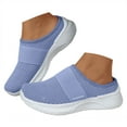 thumbnail image 1 of Dakaela Mocassins Orthopédiques pour Femmes Espadrilles Mule Été Confort Bout Fermé Chaussures de Marche Course, 1 of 5