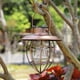 thumbnail image 5 of Solar Lanterns Outdoor Hanging Metal Vintage Lantern Warm White Solar Lights Lamp Design For Garden Patio Yard Tree Decoration, 5 of 7