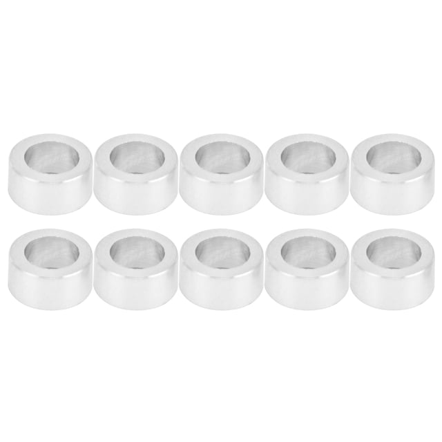 QIILU Entretoise en Alliage d'Aluminium Joint Cylindrique Support Intervalle Accessoires Diamètre Extérieur 6mm, Entretoise Ronde, Joint en Alliage d'Aluminium