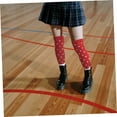 thumbnail image 3 of COMPUKAS 2 Pairs Pattern Girls Stockings Polyester Festival Photography Accessories, 3 of 7