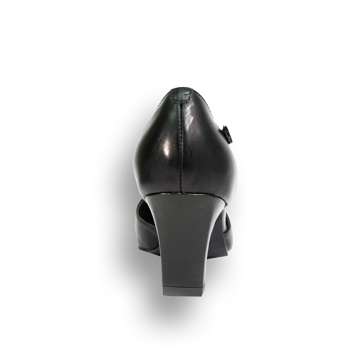 PEERAGE Liza Women Wide Width Fancy and Nice Leather Dress Pump BLACK 10