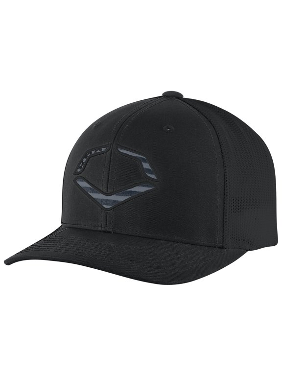 Usa Flex-Fit Trucker Cap Black Large/X-Large