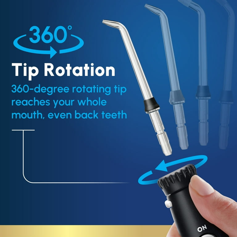 Waterpik Ultra Water Flosser with 10 Settings, 6 Tips, ADA