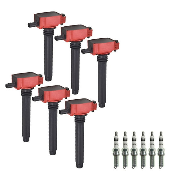 ISA Energy Ignition Coil and NGK Spark Plug Compatible with Dodge Grand Caravan 3.6L UF648 Fits select: 2014-2017 JEEP GRAND CHEROKEE LIMITED, 2013-2016 CHRYSLER TOWN & COUNTRY TOURING