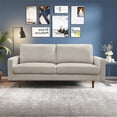thumbnail image 6 of Pemberly Row Contemporary 70" Upholstered Fabric Sofa in Gray, 6 of 11