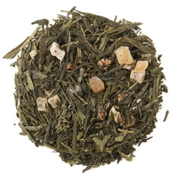 Strawberry Shortcake Almond Tea - Sentosa Long Island Strawberry Premium Green Loose Tea (1x8Oz)