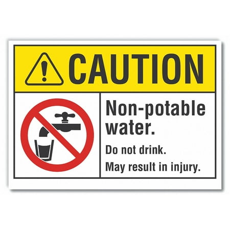 

Lyle Potable Water Caution Rflctv Lbl 3.5x5in LCU3-0082-RD_5x3.5