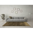 thumbnail image 3 of Ahgly Company Indoor Square Persian Brown Bohemian Area Rugs, 5' Square, 3 of 4