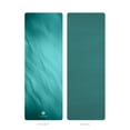 thumbnail image 4 of Life Energy 6mm Thick Reversible Non-Slip Yoga Mat with carry strap, Mantra, 4 of 7