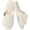 White, variant on BERANMEY Slippers for Women Men Open Toe Fuzzy Slide Womens Slippers Plush Fleece Lined Non‑Slip Indoor Cozy House Slippers Shoes Home Bedroom