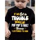 thumbnail image 1 of Chicfull Boys' 'If We Get in Trouble, It's My Dad's Fault' Graphic Tee - 100% Cotton, Stretchy & Breathable Casual Crew Neck Shirt for Spring/Summer, 1 of 6