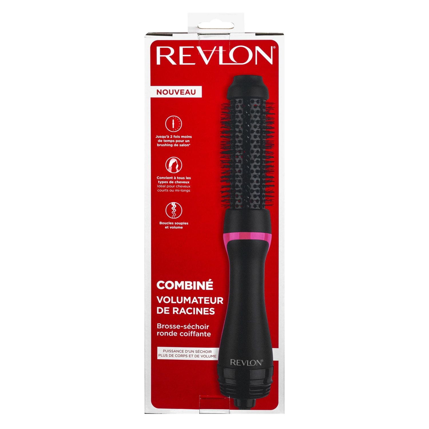 Revlon One-Step Root Booster, Round Brush Dryer & Styler