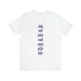 thumbnail image 2 of "I don't know what is written here" - T-shirt Unisex Jersey Tee, 2 of 8