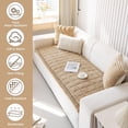 thumbnail image 2 of Couch Covers for 3 Cushion Washable Non Slip Plush Pet Friendly Bed Mat Sofa Cover for Dogs, All Seasons Cozy Soft Fuzzy Furniture Protector Sofa Slipcovers, 2 of 7
