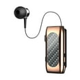 thumbnail image 2 of Écouteurs Stéréo Rétractables Bluetooth 5.2 à Clip pour Bureau Or, 2 of 8