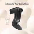 thumbnail image 4 of Zapatos DREAM PAIRS Tacones Bajos y Anchos Negros Talla 7.5W, 4 of 8