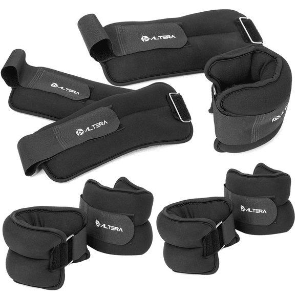 Kit de Polainas Altera PMTE KIT FITNESS 0.5kg 1kg 1.5kg y 2kg Total 8 pza