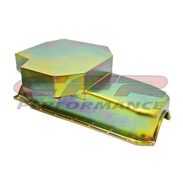 1986-2002 Chevy Small Block Champion Racing Oil Pan - Zinc