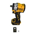 thumbnail image 2 of DEWALT ATOMIC 20V MAX 1/2 in Cordless Impact Wrench with Hog Ring Anvil (DCF921B) – 300 ft-lbs Fastening, 450 ft-lbs Breakaway, Tool Only, 2 of 5