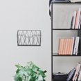 thumbnail image 1 of BESTYASH Organizador De Pared De Metal Negro Para Revistas Y Documentos Con Decorativo Resistente Para El Hogar, 1 of 6
