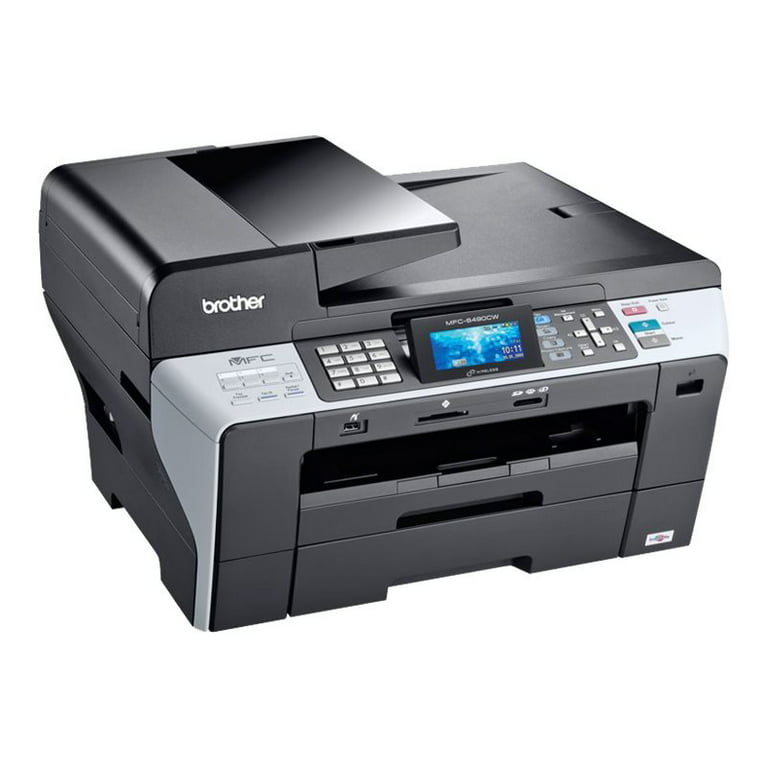 Brother MFC-6490CW - Multifunction - color - ink-jet - Ledger/A3 (11.7 in x 17 in) (original) - (media) - up to 23 ppm (copying) - up to ppm (printing) -