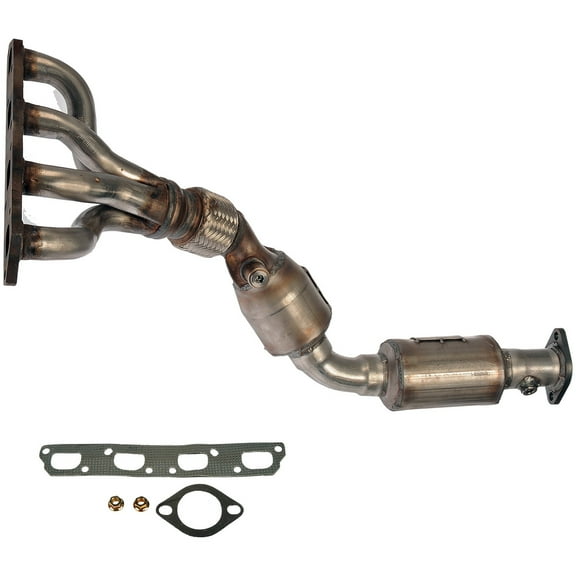 Dorman 674-862 Catalytic Converter with Integrated Exhaust Manifold for Specific Mini Models, Natural