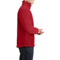 thumbnail image 3 of Mafoose Men's Long Sleeve Value Fleece 1/4-Zip Pullover True Red X-Small, 3 of 5