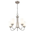 thumbnail image 3 of 9805-SN Millennium Lighting Ivey Lake - 5 Light Chandelier-17 Inch Tall and 20 Inch Wide-Satin Nickel Finish    -Traditional Installation, 3 of 6