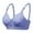 Dark Blue, variant on Fesfesfes Bras for Women Padded Shaped Bras Wire Free Side Lifted Underwear Bras Elegant Solid Color Bras Gather Push Up Unwired Everyday Bras