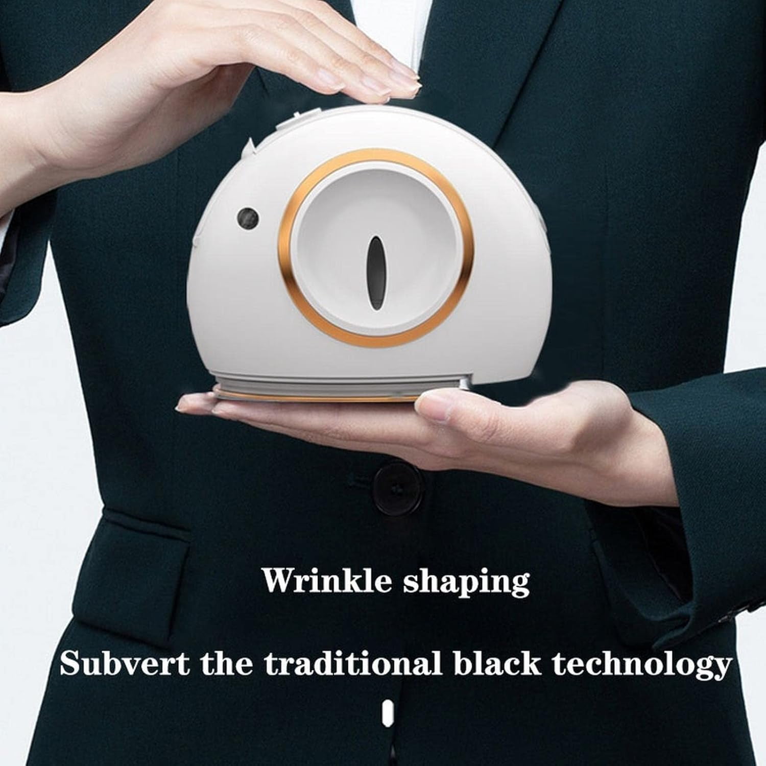 Irons, Mini Electric Handheld Steam Iron 800W Wrinkle Remover Clothes Garment Steamer Hanging Machine Portable Mini Electric Iron Iron