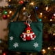 thumbnail image 1 of Christmas Crochet Keychain Handmade Knitted Christmas Decoration - Cute Festive Keychain Bag, 1 of 7