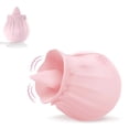 thumbnail image 4 of Lengua Vibrante Licker Rose Juguete Para Mujeres Con Lengua Impermeable Recargable Rose Flower Toy 10 Frecuencia sonducket XX000531-00, 4 of 6