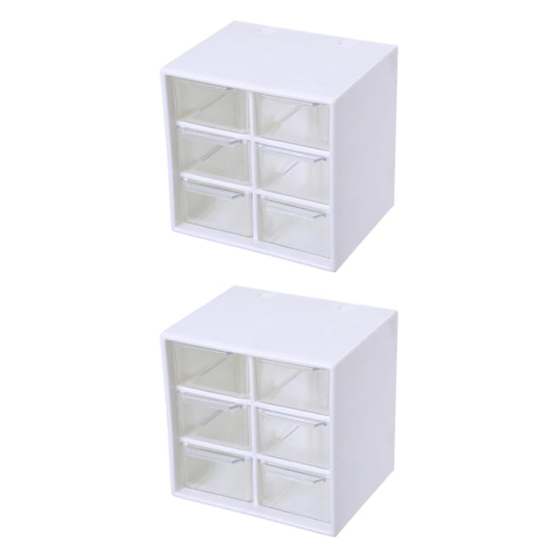 Inteprter Desktop Drawer Box Dustproof for Jewelry Office Cosmetics Home Type1