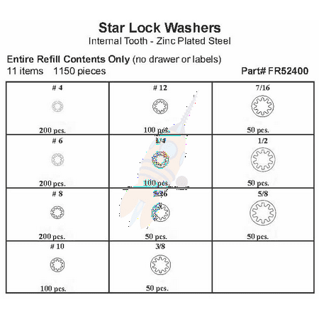 

Assortment Refill Only for FK12400 and FK52400