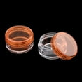 thumbnail image 2 of 50pcs Empty Round Makeup Jar Pot Travel empty makeup pot Empty Cream Powder Cosmetic Container Case Orange, 2 of 8