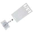 thumbnail image 1 of unbranded Badge Acrílico Glitter Con Clip Para Uso Enfermería Resistente Y Plateado, 1 of 8